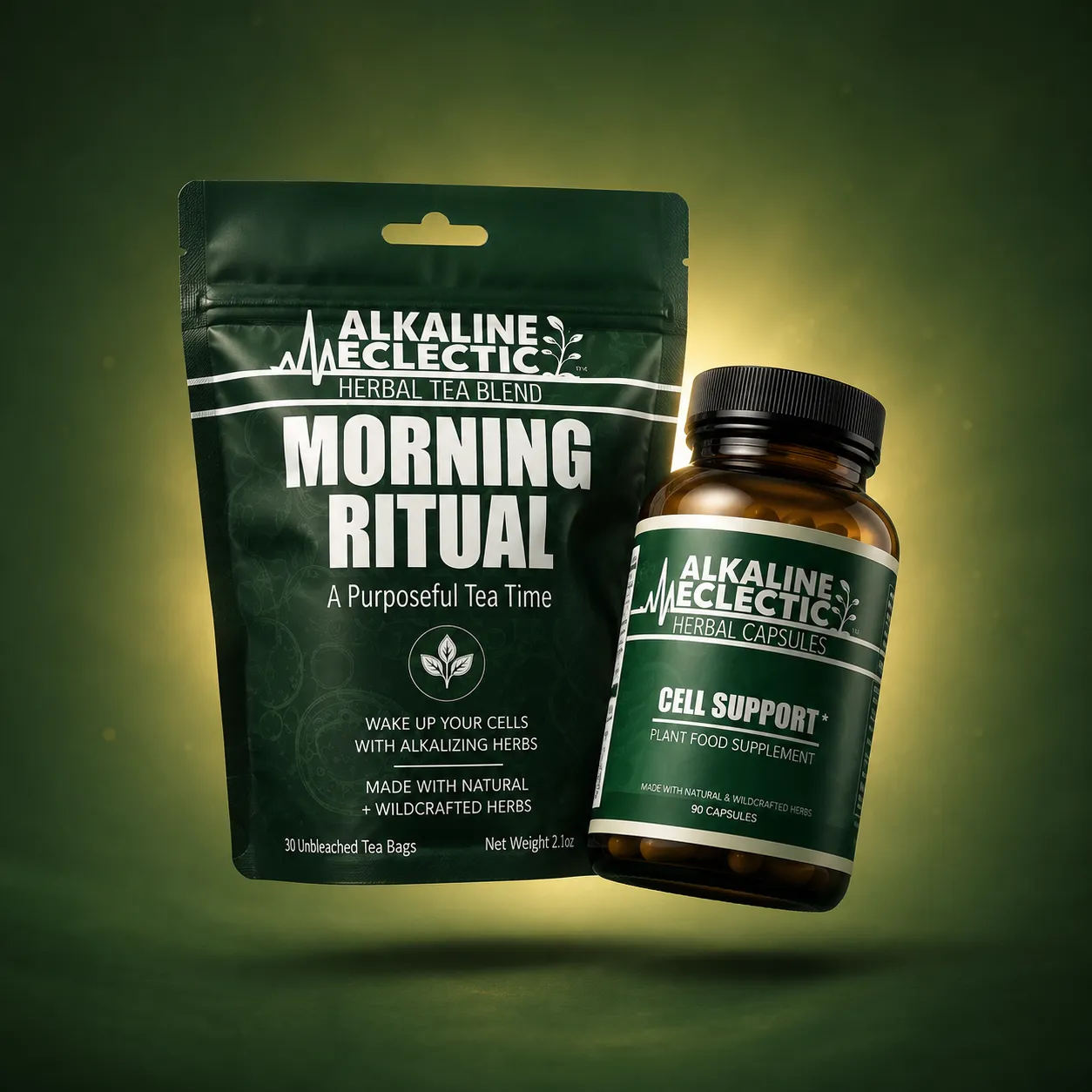 Morning Ritual Bundle — Tea + Cell Support